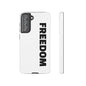 Tough Cases | Charlie Kirk Phone Case – Tough Patriotic Conservative Merchandise | Faith & Freedom Gear