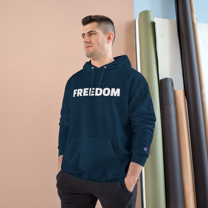 Freedom Champion Hoodie | Cozy Sweatshirt, Unisex Gift, Casual Wear, Inspirational Style, Everyday Comfort