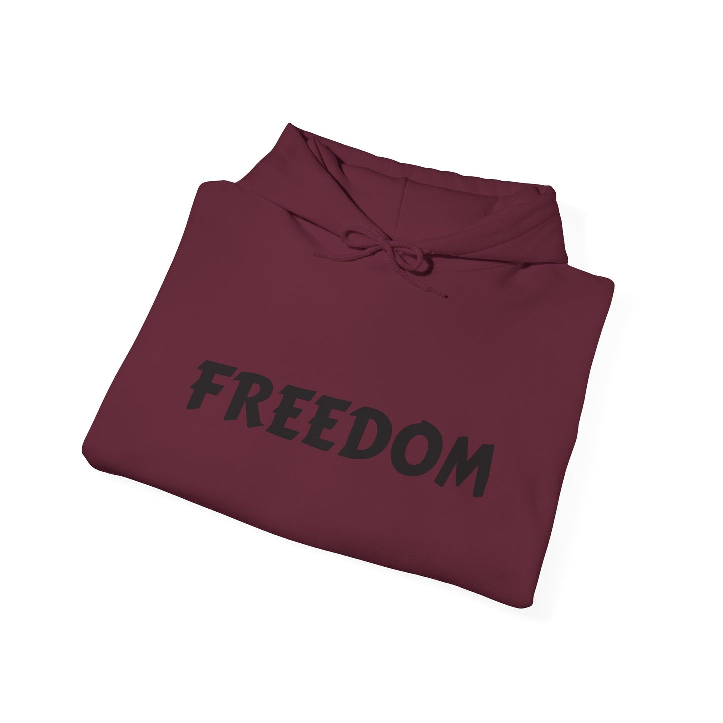 Unisex Heavy Blend™ Hooded Sweatshirt - Freedom, Comfortable Hoodie, Political Apparel, Cozy Gift for Activists