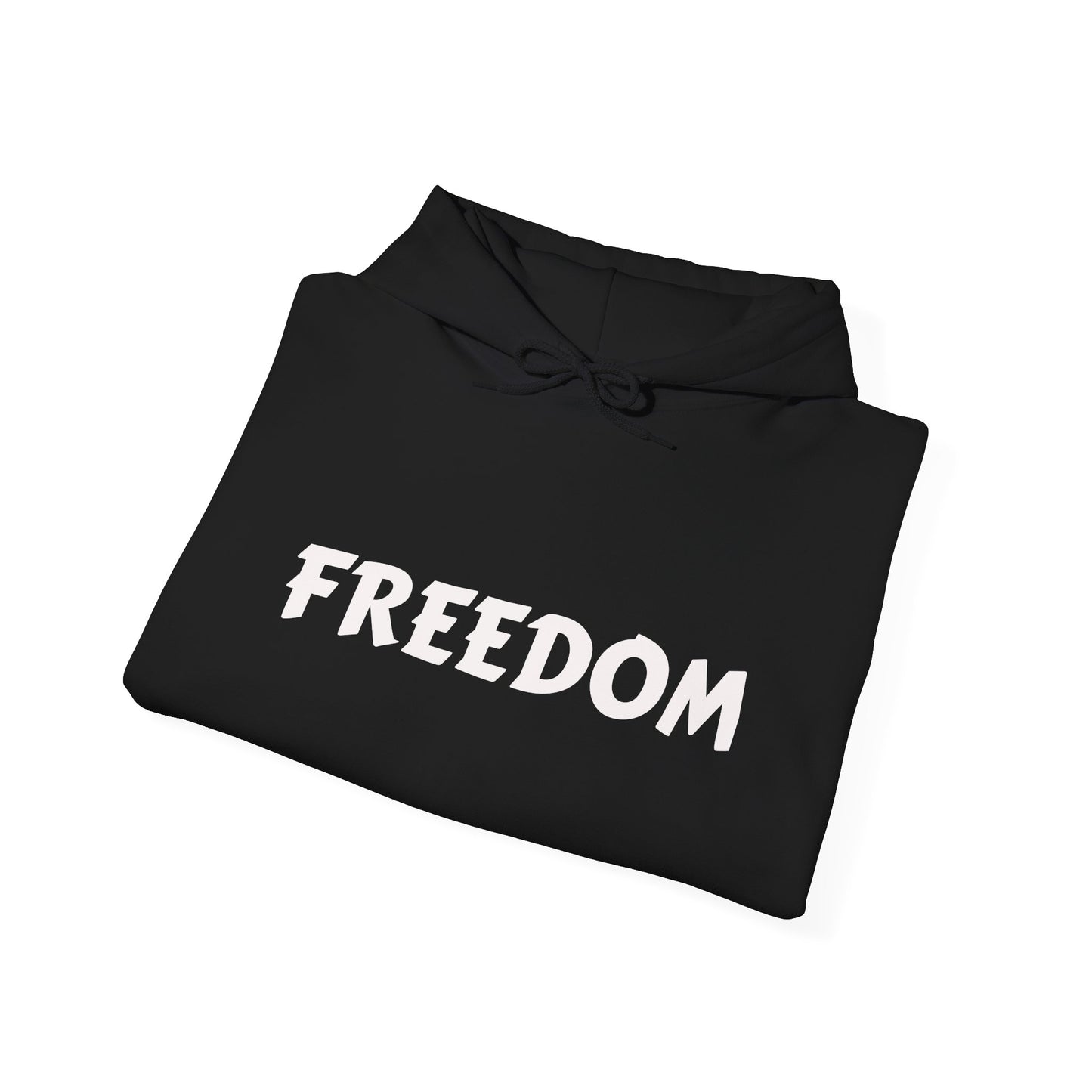 Unisex Heavy Blend™ Hooded Sweatshirt - Freedom, Comfortable Hoodie, Political Apparel, Cozy Gift for Activists