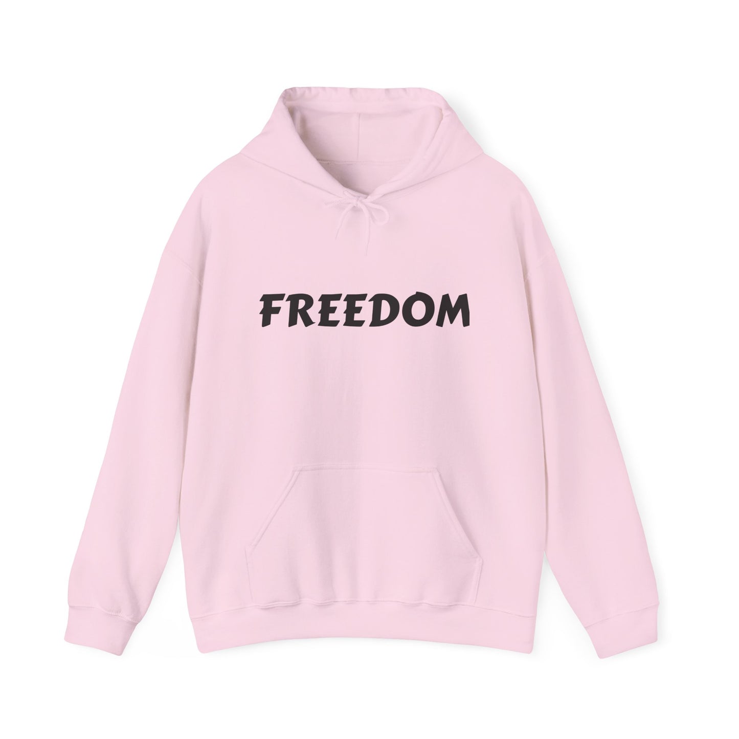 Unisex Heavy Blend™ Hooded Sweatshirt - Freedom, Comfortable Hoodie, Political Apparel, Cozy Gift for Activists