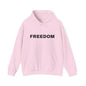 Freedom Hooded Sweatshirt, Unisex Hooded Sweatshirt, Trendy Sweatshirt for All, Casual Wear, Gift for Activists, Cozy Fashion