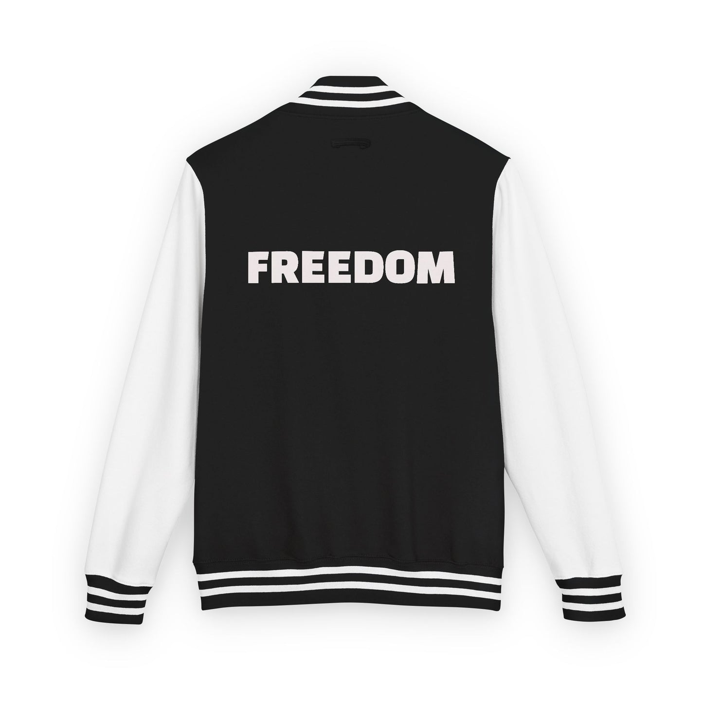Unisex Heavyweight Letterman Jacket, Freedom Spirit Jacket, Casual Outerwear, Sporty College Style, Gift for Graduates, Trendy [...]