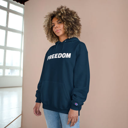 Freedom Champion Hoodie | Cozy Sweatshirt, Unisex Gift, Casual Wear, Inspirational Style, Everyday Comfort