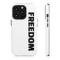 Tough Cases | Charlie Kirk Phone Case – Tough Patriotic Conservative Merchandise | Faith & Freedom Gear