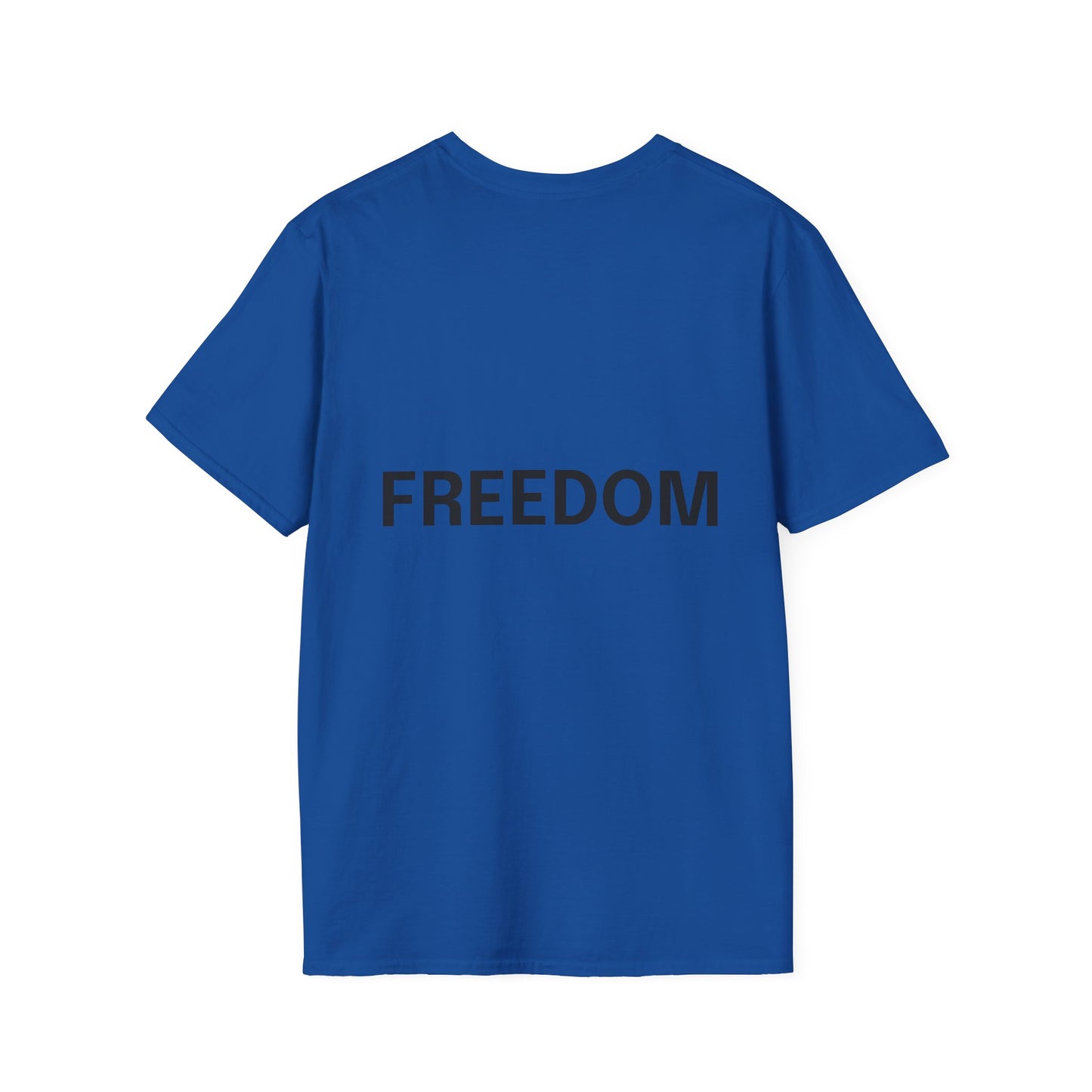 Freedom Unisex Softstyle T-Shirt | Casual Wear, Gift for Friends, Summer Fashion, Motivational Tee, Everyday Comfort