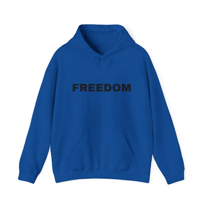Freedom Hooded Sweatshirt, Unisex Hooded Sweatshirt, Trendy Sweatshirt for All, Casual Wear, Gift for Activists, Cozy Fashion
