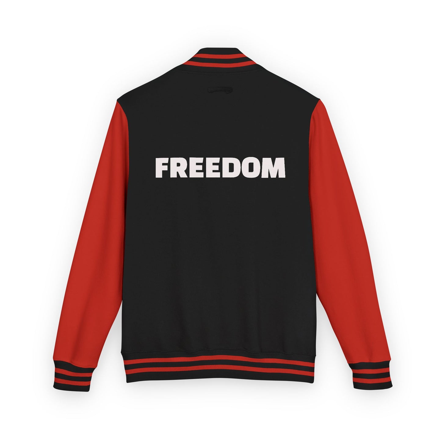 Unisex Heavyweight Letterman Jacket, Freedom Spirit Jacket, Casual Outerwear, Sporty College Style, Gift for Graduates, Trendy [...]