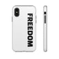 Tough Cases | Charlie Kirk Phone Case – Tough Patriotic Conservative Merchandise | Faith & Freedom Gear