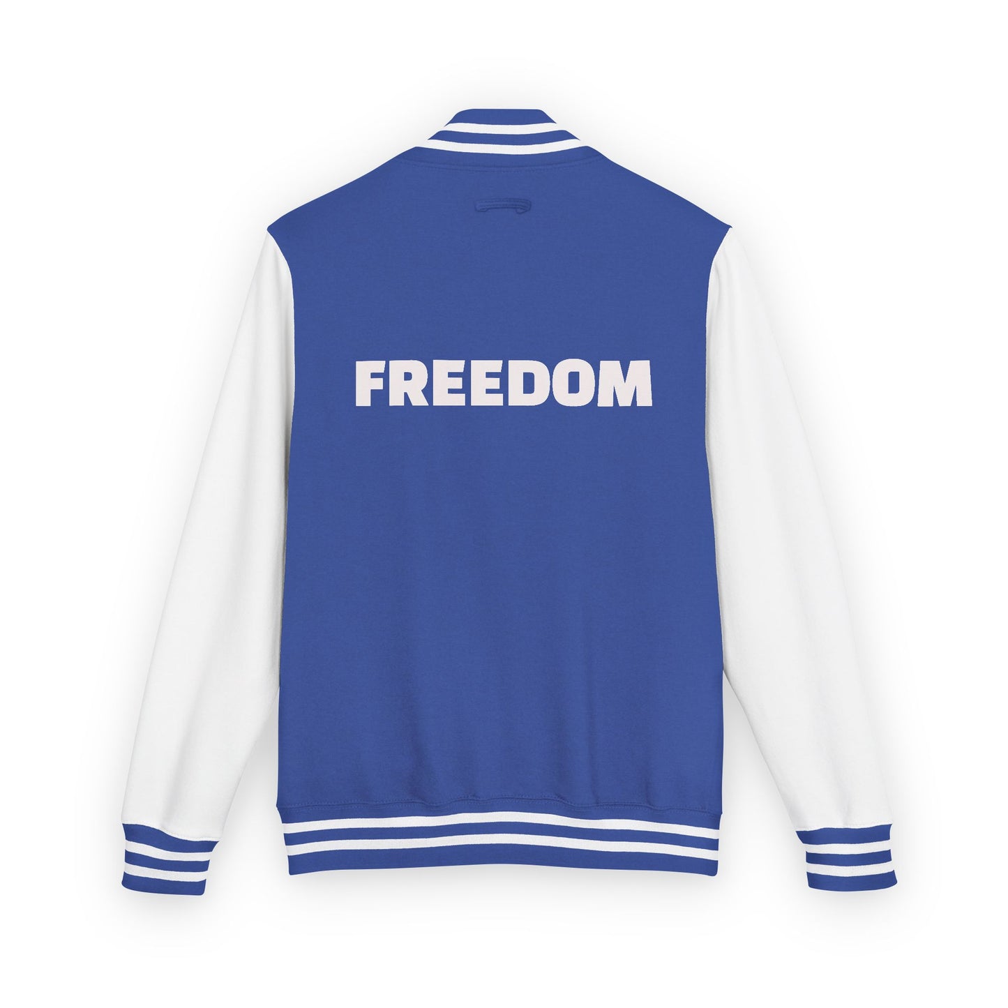 Unisex Heavyweight Letterman Jacket, Freedom Spirit Jacket, Casual Outerwear, Sporty College Style, Gift for Graduates, Trendy [...]