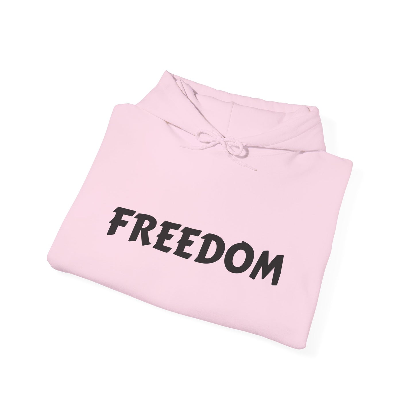 Unisex Heavy Blend™ Hooded Sweatshirt - Freedom, Comfortable Hoodie, Political Apparel, Cozy Gift for Activists