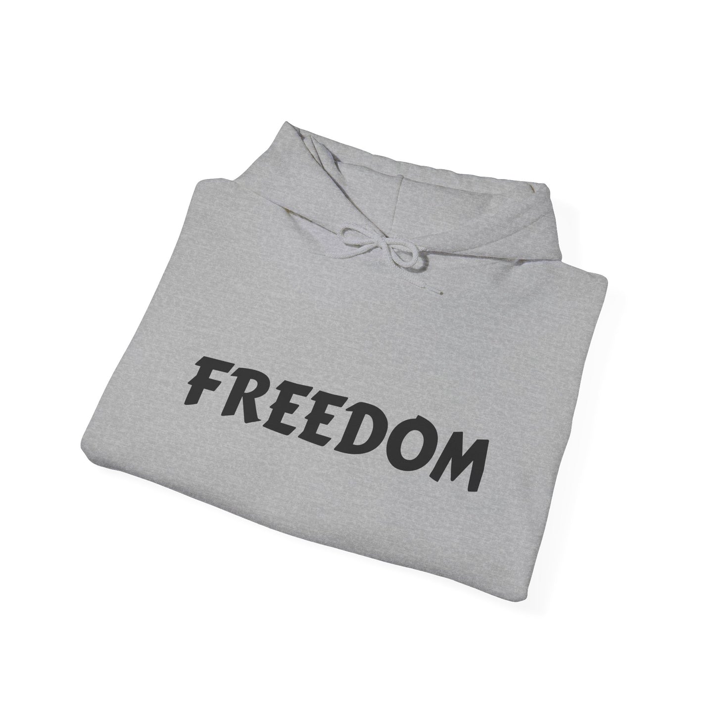 Unisex Heavy Blend™ Hooded Sweatshirt - Freedom, Comfortable Hoodie, Political Apparel, Cozy Gift for Activists