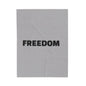 Cozy Freedom Velveteen Plush Blanket - Soft Throw, Minimalist Home Decor, Perfect for Gifts, Relaxation, and Cozy Nights