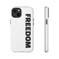 Tough Cases | Charlie Kirk Phone Case – Tough Patriotic Conservative Merchandise | Faith & Freedom Gear