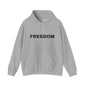 Freedom Hooded Sweatshirt, Unisex Hooded Sweatshirt, Trendy Sweatshirt for All, Casual Wear, Gift for Activists, Cozy Fashion