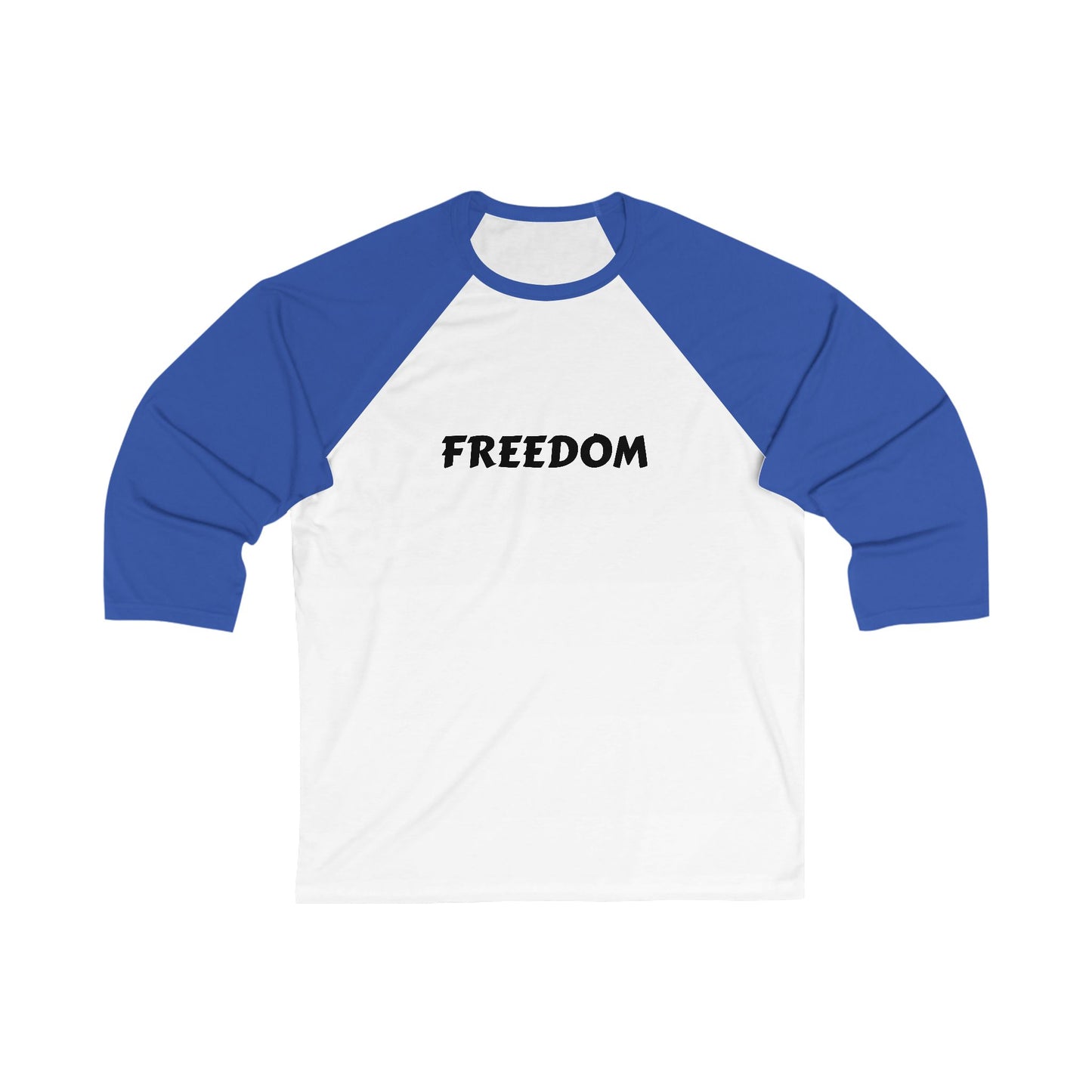 Unisex Baseball Tee - Freedom & Custom Name Shirt, Personalized Gift, Sports Team Apparel, Casual Wear, Summer Outing