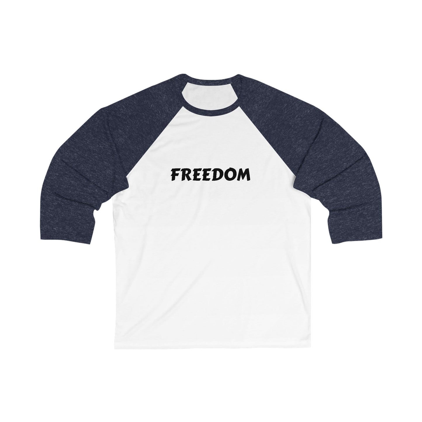 Unisex Baseball Tee - Freedom & Custom Name Shirt, Personalized Gift, Sports Team Apparel, Casual Wear, Summer Outing