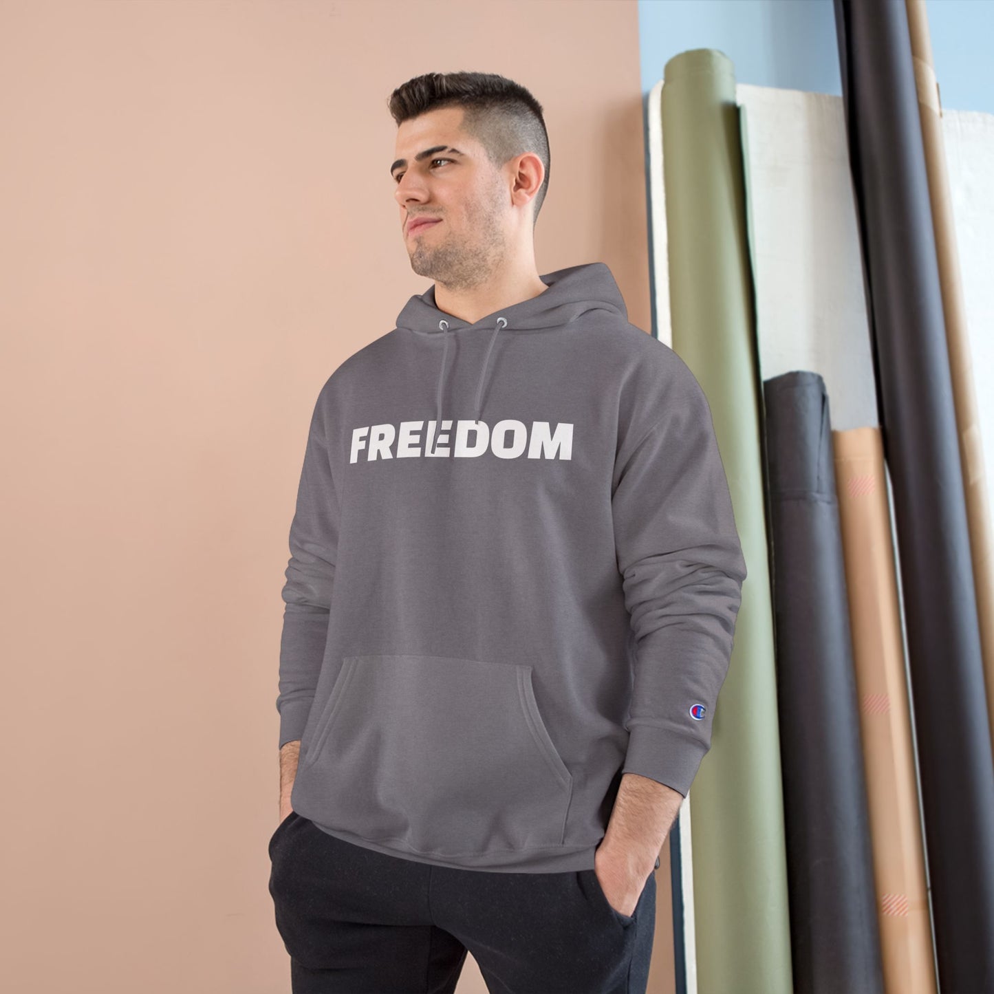 Freedom Champion Hoodie | Cozy Sweatshirt, Unisex Gift, Casual Wear, Inspirational Style, Everyday Comfort