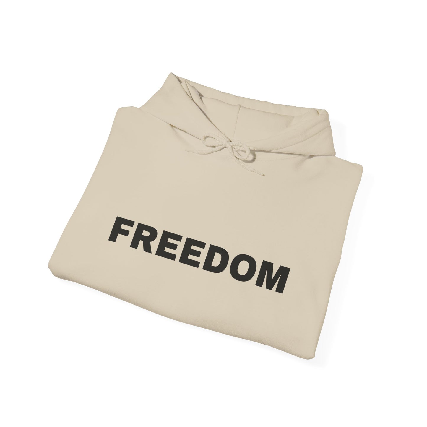 Freedom Hooded Sweatshirt, Unisex Hooded Sweatshirt, Trendy Sweatshirt for All, Casual Wear, Gift for Activists, Cozy Fashion
