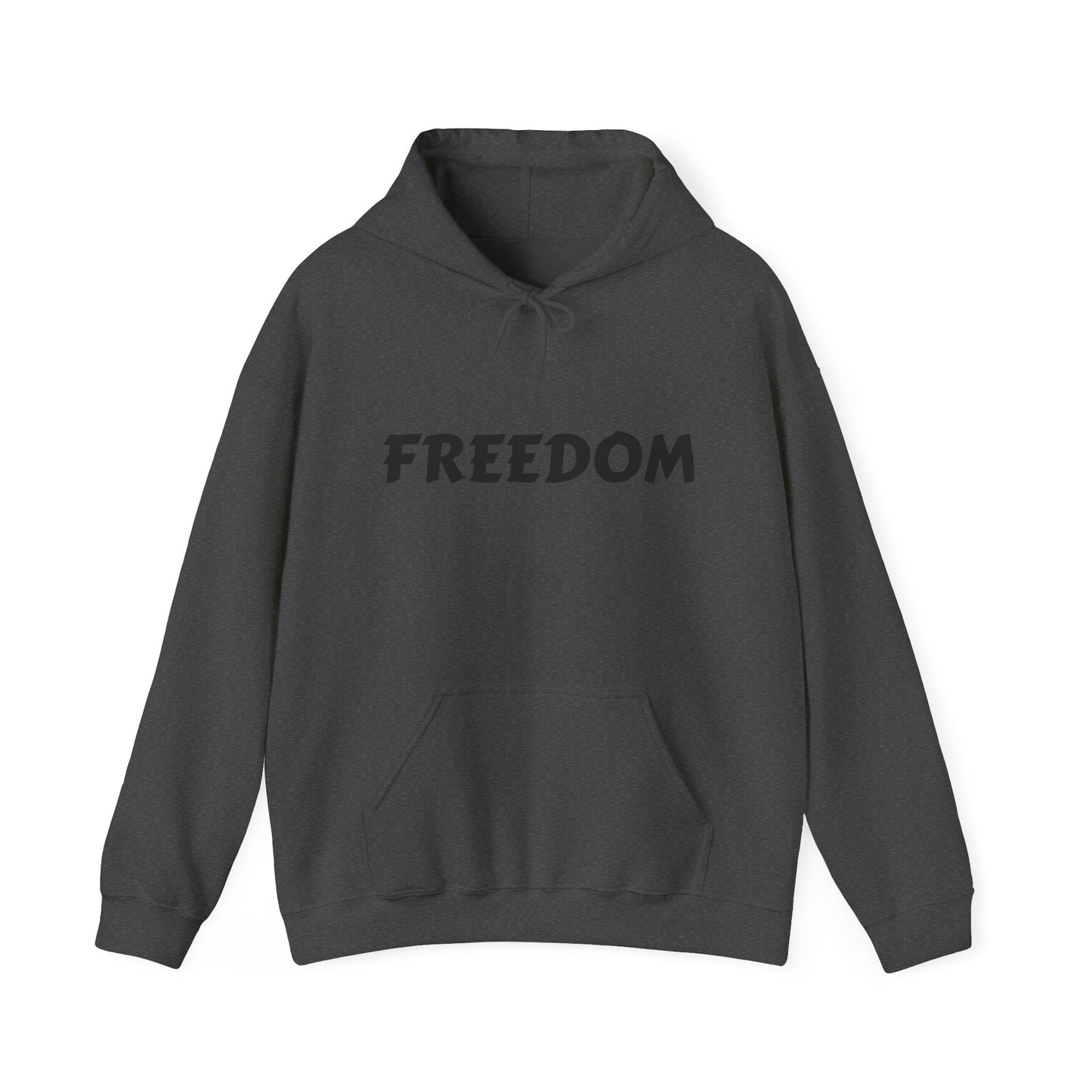 Unisex Heavy Blend™ Hooded Sweatshirt - Freedom, Comfortable Hoodie, Political Apparel, Cozy Gift for Activists