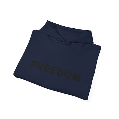 Freedom Hooded Sweatshirt, Unisex Hooded Sweatshirt, Trendy Sweatshirt for All, Casual Wear, Gift for Activists, Cozy Fashion