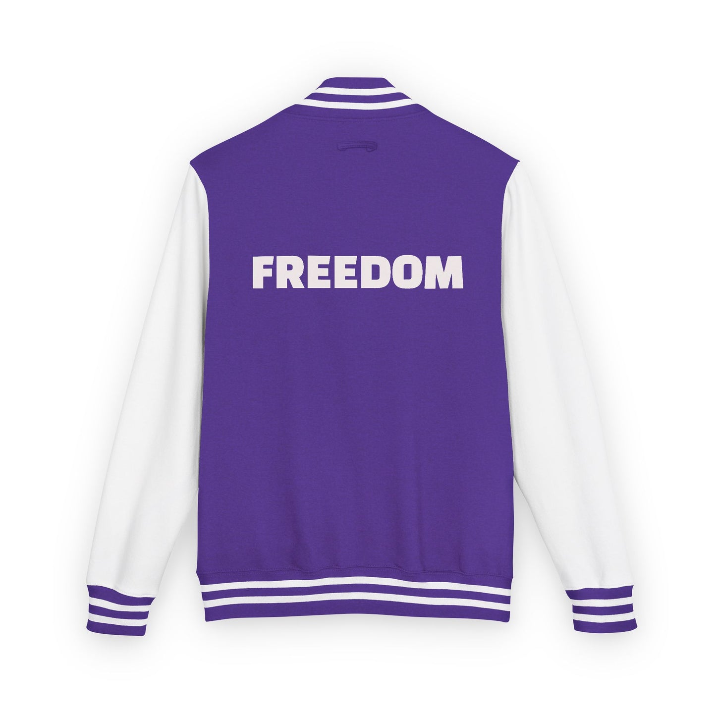 Unisex Heavyweight Letterman Jacket, Freedom Spirit Jacket, Casual Outerwear, Sporty College Style, Gift for Graduates, Trendy [...]