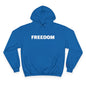 Freedom Champion Hoodie | Cozy Sweatshirt, Unisex Gift, Casual Wear, Inspirational Style, Everyday Comfort