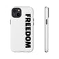 Tough Cases | Charlie Kirk Phone Case – Tough Patriotic Conservative Merchandise | Faith & Freedom Gear