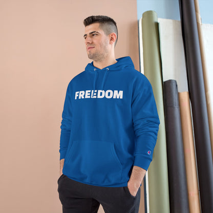 Freedom Champion Hoodie | Cozy Sweatshirt, Unisex Gift, Casual Wear, Inspirational Style, Everyday Comfort