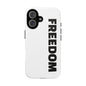 Tough Cases | Charlie Kirk Phone Case – Tough Patriotic Conservative Merchandise | Faith & Freedom Gear