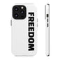 Tough Cases | Charlie Kirk Phone Case – Tough Patriotic Conservative Merchandise | Faith & Freedom Gear