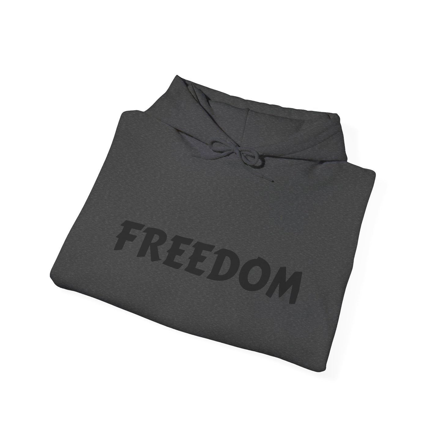 Unisex Heavy Blend™ Hooded Sweatshirt - Freedom, Comfortable Hoodie, Political Apparel, Cozy Gift for Activists