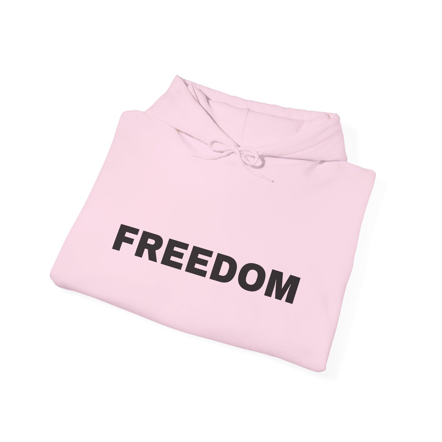Freedom Hooded Sweatshirt, Unisex Hooded Sweatshirt, Trendy Sweatshirt for All, Casual Wear, Gift for Activists, Cozy Fashion