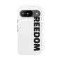Tough Cases | Charlie Kirk Phone Case – Tough Patriotic Conservative Merchandise | Faith & Freedom Gear