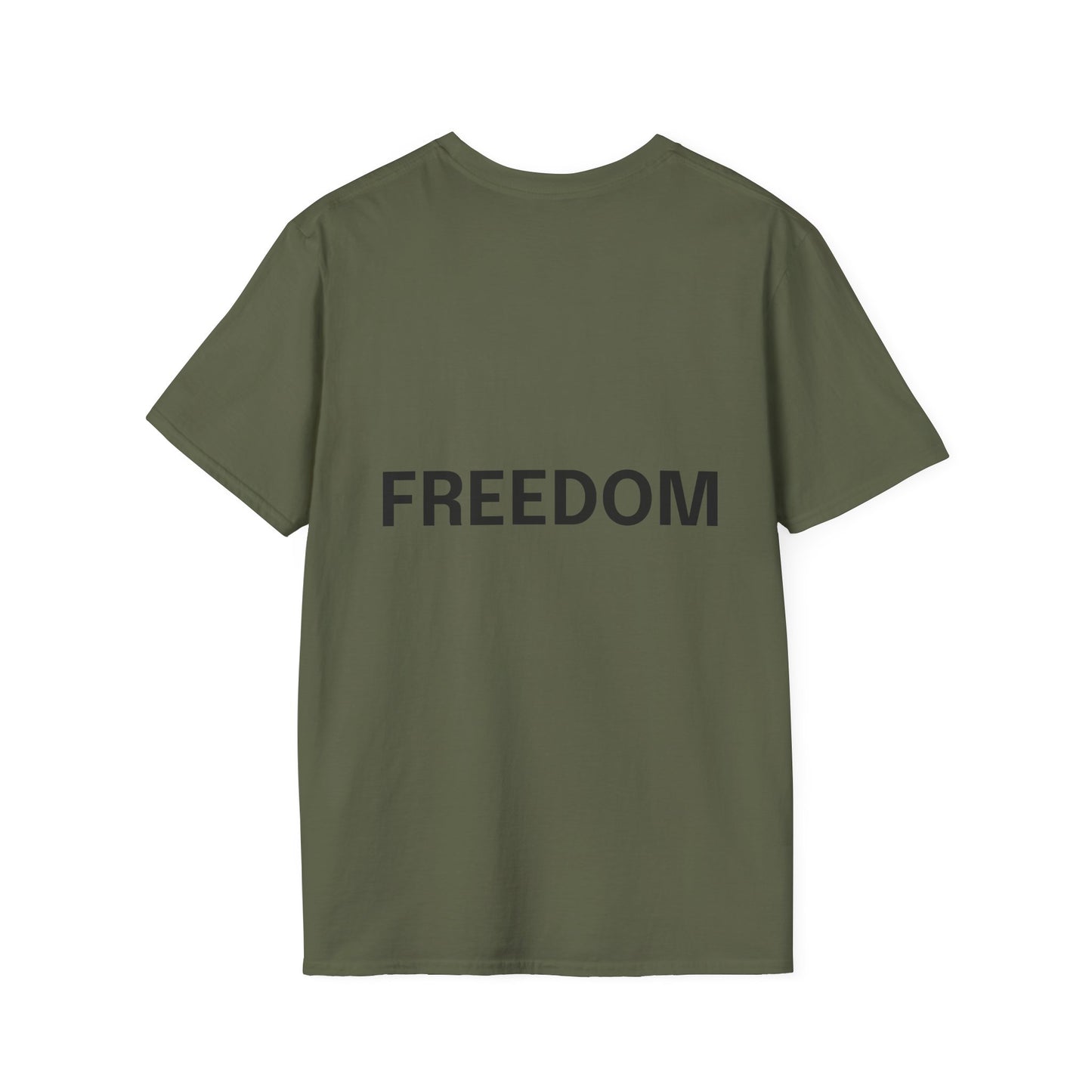 Freedom Unisex Softstyle T-Shirt | Casual Wear, Gift for Friends, Summer Fashion, Motivational Tee, Everyday Comfort
