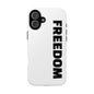 Tough Cases | Charlie Kirk Phone Case – Tough Patriotic Conservative Merchandise | Faith & Freedom Gear